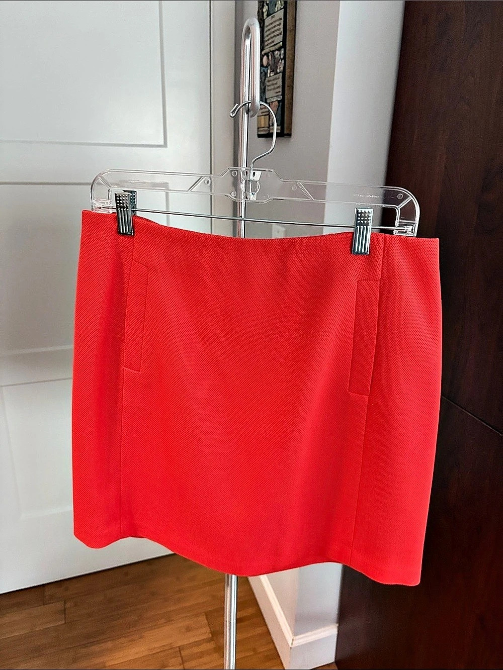 Banana Republic Mini Skirt in Red Size 8 NWT